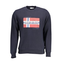 NAPAPIJRI FELPA SENZA ZIP UOMO BLU