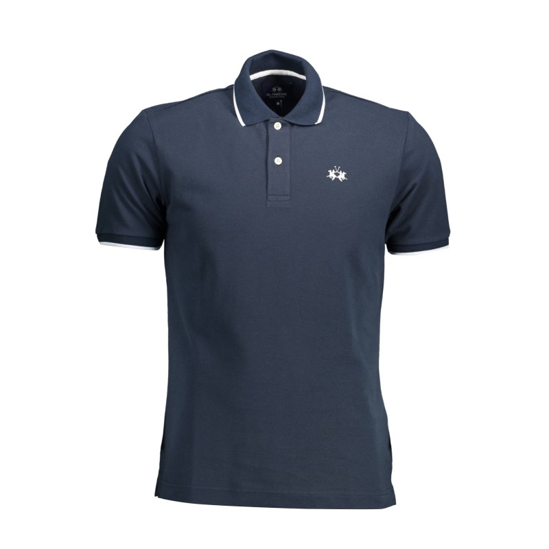 LA MARTINA POLO MANICHE CORTE UOMO BLU LA MARTINA POLO MANICHE CORTE UOMO BLU