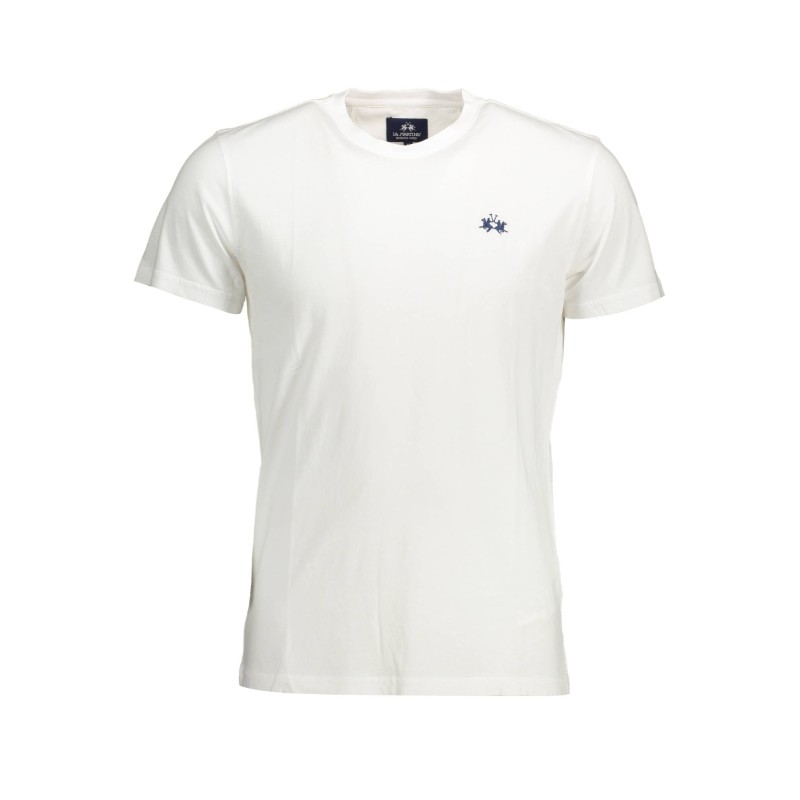 LA MARTINA T-SHIRT MANICHE CORTE UOMO BIANCO LA MARTINA T-SHIRT MANICHE CORTE UOMO BIANCO