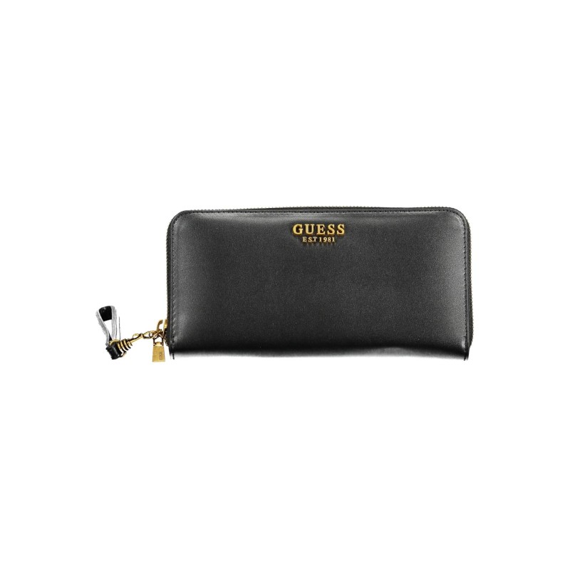 GUESS JEANS PORTAFOGLIO DONNA NERO GUESS JEANS PORTAFOGLIO DONNA NERO