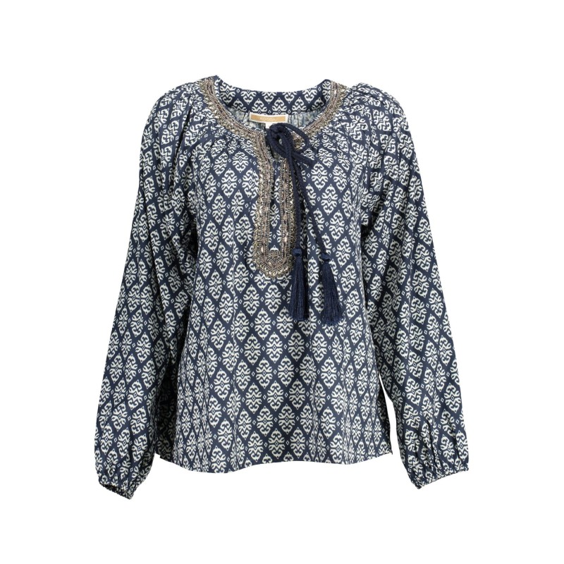 KOCCA CAMICIA MANICHE LUNGHE DONNA BLU KOCCA CAMICIA MANICHE LUNGHE DONNA BLU
