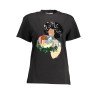 KOCCA T-SHIRT MANICHE CORTE DONNA NERO
