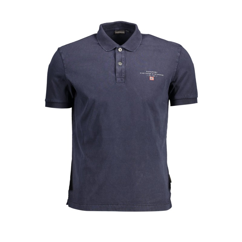 NAPAPIJRI POLO MANICHE CORTE UOMO BLU NAPAPIJRI POLO MANICHE CORTE UOMO BLU