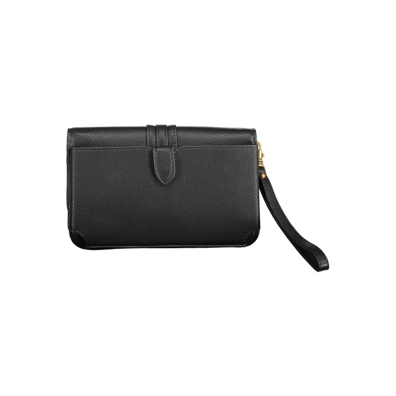 GUESS Pochette da donna con logo sottile, nero, Taglia unica, Portafoglio da donna : GUESS Factory