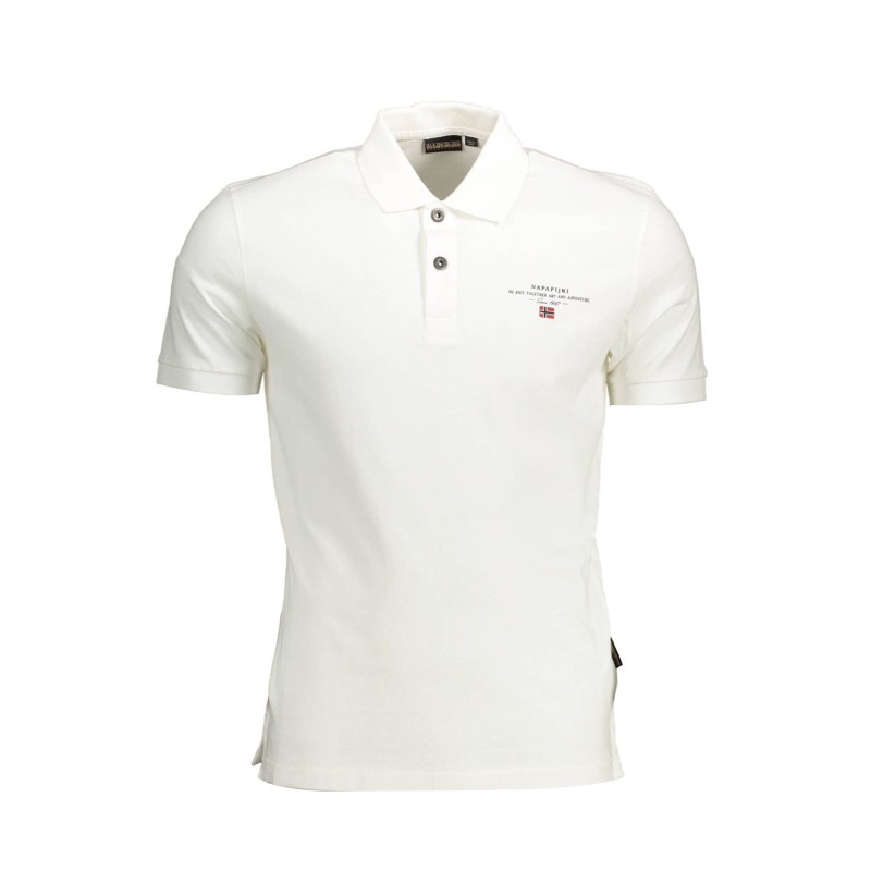 NAPAPIJRI POLO MANICHE CORTE UOMO BIANCO NAPAPIJRI POLO MANICHE CORTE UOMO BIANCO