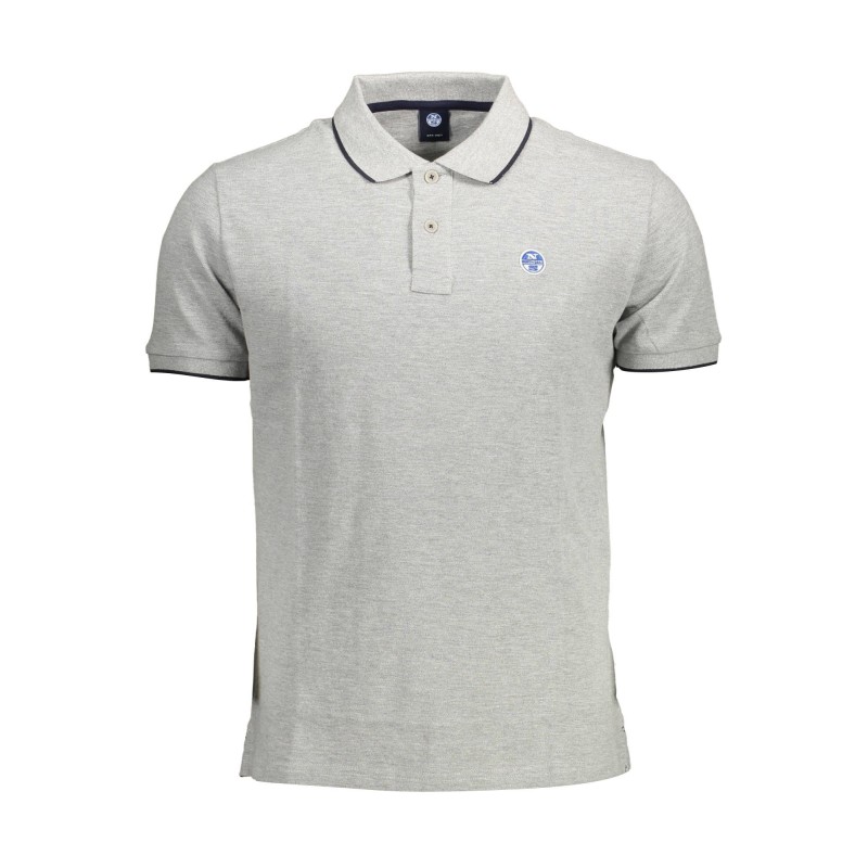 NORTH SAILS POLO MANICHE CORTE UOMO GRIGIO NORTH SAILS POLO MANICHE CORTE UOMO GRIGIO