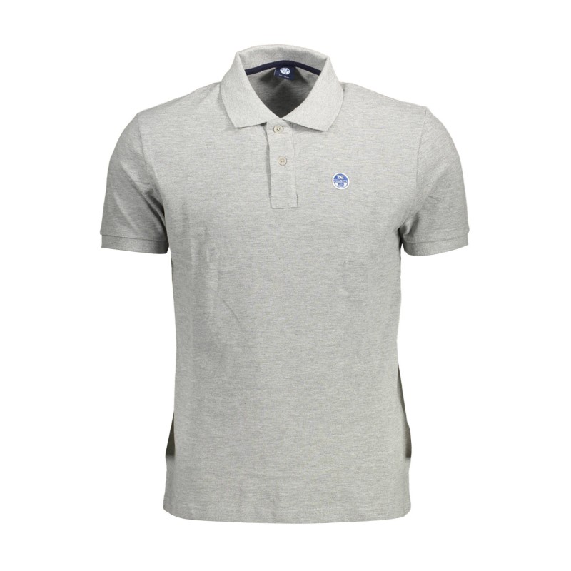 NORTH SAILS POLO MANICHE CORTE UOMO GRIGIO NORTH SAILS POLO MANICHE CORTE UOMO GRIGIO