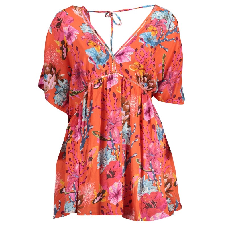 DESIGUAL ABITO CORTO DONNA ROSSO DESIGUAL ABITO CORTO DONNA ROSSO