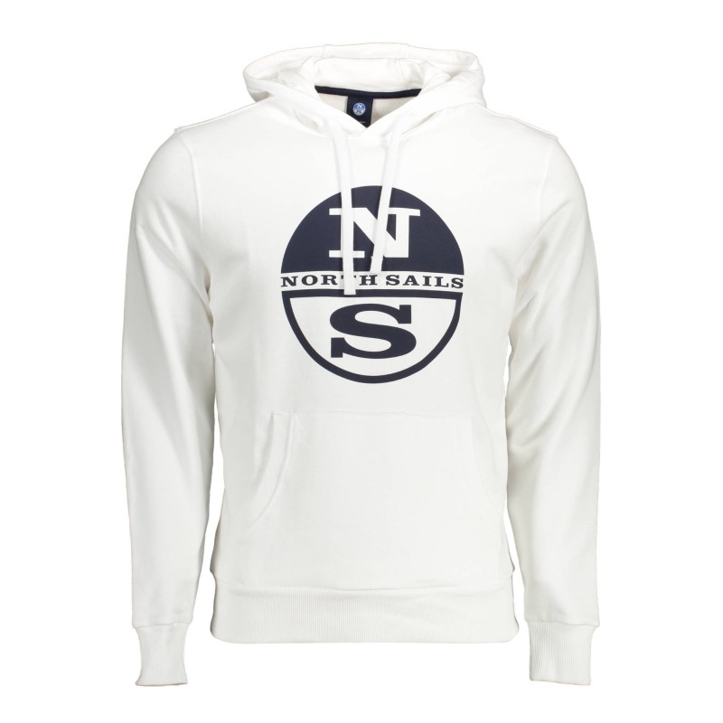 NORTH SAILS FELPA SENZA ZIP UOMO BIANCO NORTH SAILS FELPA SENZA ZIP UOMO BIANCO