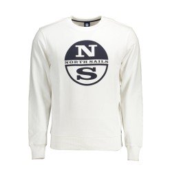 NORTH SAILS FELPA SENZA ZIP UOMO BIANCO