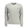 U.S. POLO FELPA SENZA ZIP UOMO GRIGIO