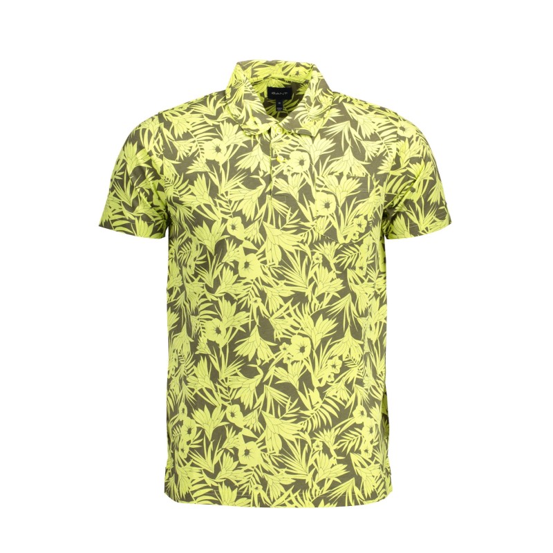 GANT POLO MANICHE CORTE UOMO GIALLO GANT POLO MANICHE CORTE UOMO GIALLO