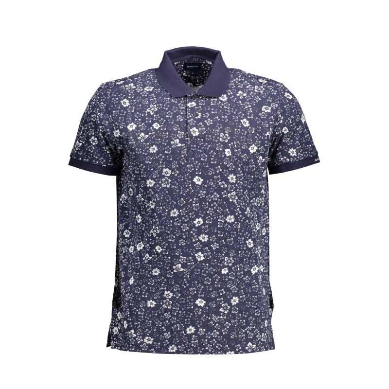 GANT POLO MANICHE CORTE UOMO BLU GANT POLO MANICHE CORTE UOMO BLU