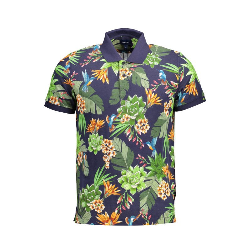 GANT POLO MANICHE CORTE UOMO BLU GANT POLO MANICHE CORTE UOMO BLU