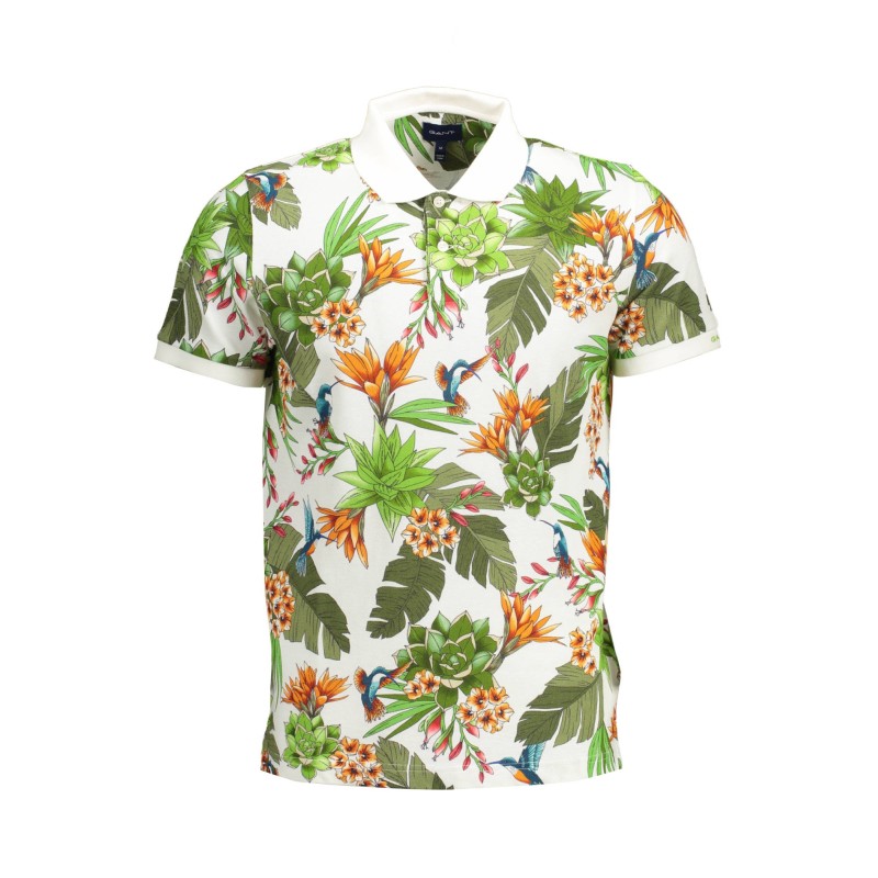 GANT POLO MANICHE CORTE UOMO BIANCO GANT POLO MANICHE CORTE UOMO BIANCO