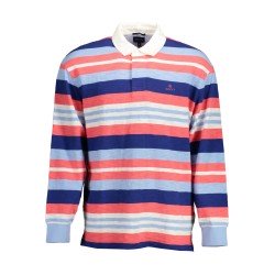 GANT POLO MANICHE LUNGHE UOMO AZZURRO