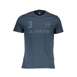 LA MARTINA T-SHIRT MANICHE CORTE UOMO BLU