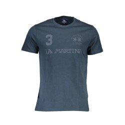 LA MARTINA T-SHIRT MANICHE CORTE UOMO BLU