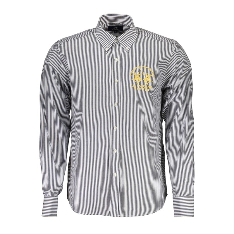 LA MARTINA CAMICIA MANICHE LUNGHE UOMO BLU LA MARTINA CAMICIA MANICHE LUNGHE UOMO BLU