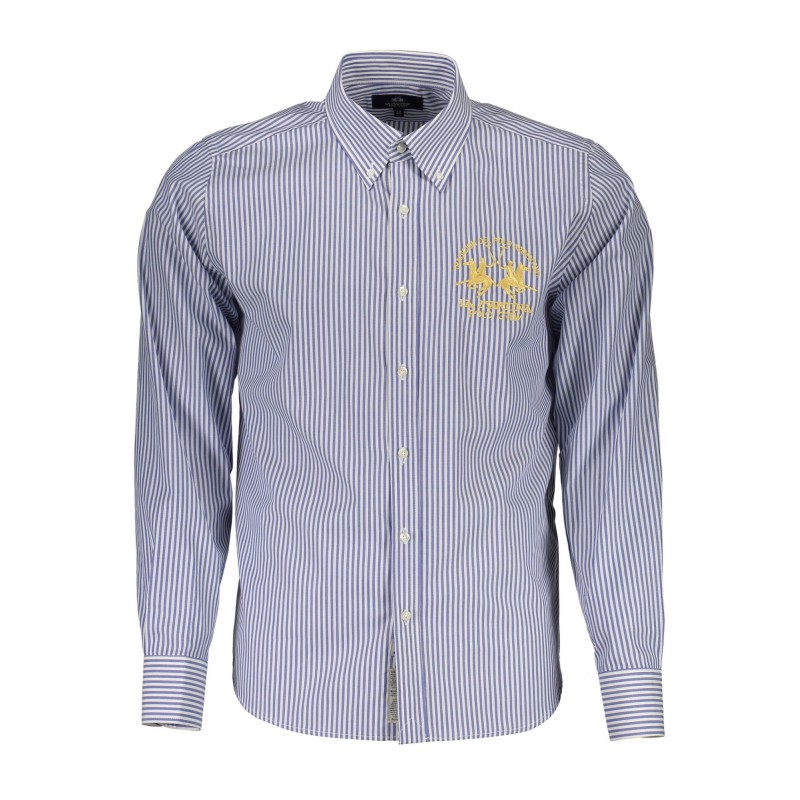 LA MARTINA CAMICIA MANICHE LUNGHE UOMO BLU LA MARTINA CAMICIA MANICHE LUNGHE UOMO BLU