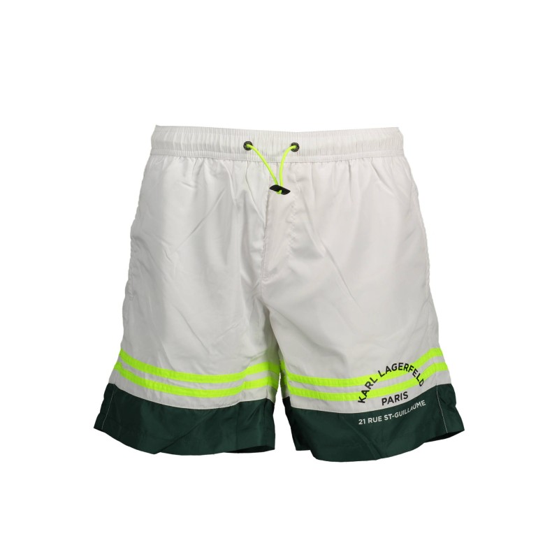 KARL LAGERFELD BEACHWEAR COSTUME PARTE SOTTO UOMO BIANCO KARL LAGERFELD BEACHWEAR COSTUME PARTE SOTTO UOMO BIANCO