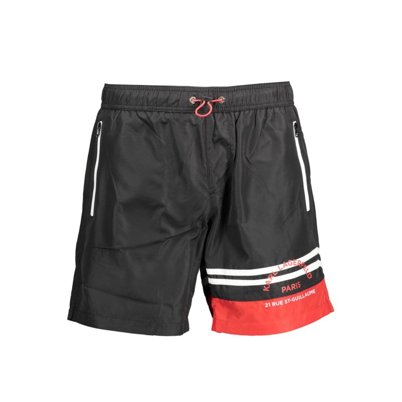 KARL LAGERFELD BEACHWEAR COSTUME PARTE SOTTO UOMO NERO KARL LAGERFELD BEACHWEAR COSTUME PARTE SOTTO UOMO NERO