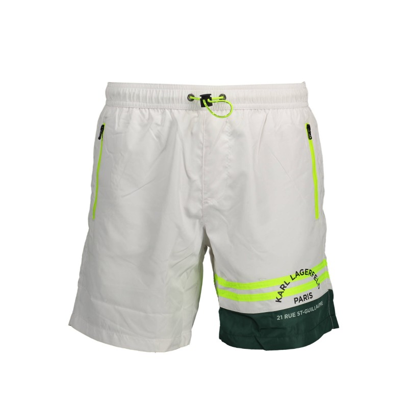 KARL LAGERFELD BEACHWEAR COSTUME PARTE SOTTO UOMO BIANCO KARL LAGERFELD BEACHWEAR COSTUME PARTE SOTTO UOMO BIANCO