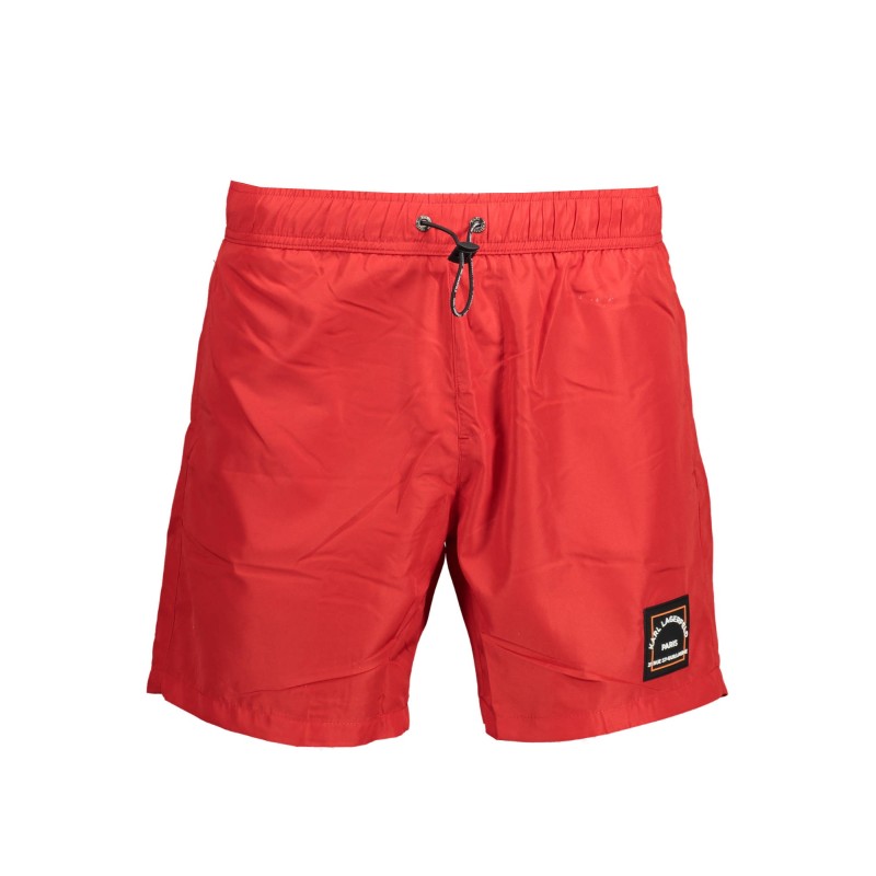 KARL LAGERFELD BEACHWEAR COSTUME PARTE SOTTO UOMO ROSSO KARL LAGERFELD BEACHWEAR COSTUME PARTE SOTTO UOMO ROSSO