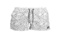 KARL LAGERFELD BEACHWEAR COSTUME PARTE SOTTO UOMO BIANCO