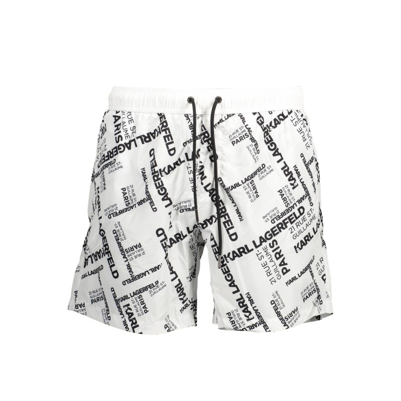 KARL LAGERFELD BEACHWEAR COSTUME PARTE SOTTO UOMO BIANCO KARL LAGERFELD BEACHWEAR COSTUME PARTE SOTTO UOMO BIANCO