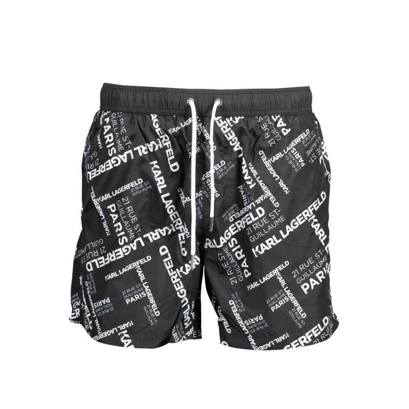 KARL LAGERFELD BEACHWEAR COSTUME PARTE SOTTO UOMO NERO KARL LAGERFELD BEACHWEAR COSTUME PARTE SOTTO UOMO NERO