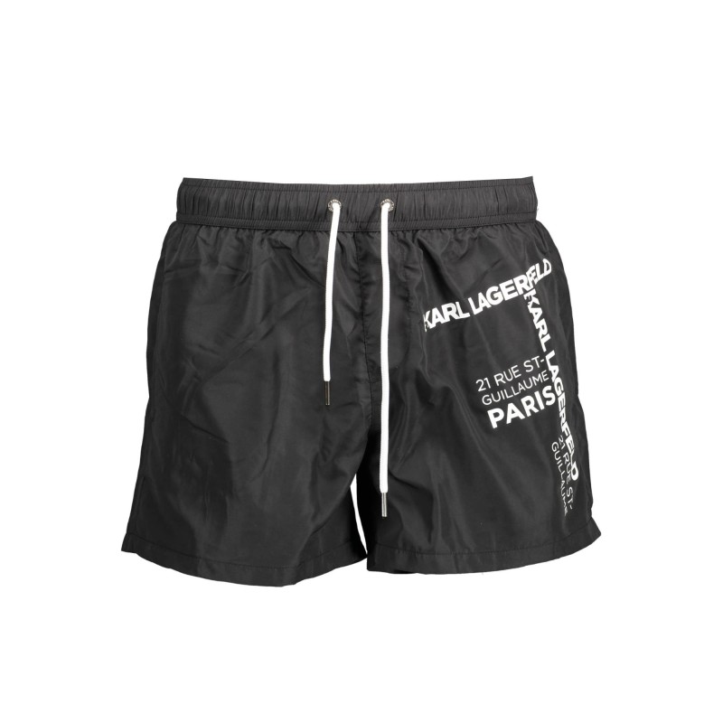KARL LAGERFELD BEACHWEAR COSTUME PARTE SOTTO UOMO NERO KARL LAGERFELD BEACHWEAR COSTUME PARTE SOTTO UOMO NERO