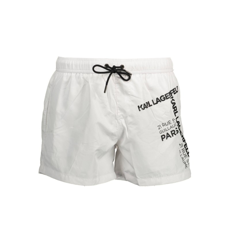 KARL LAGERFELD BEACHWEAR COSTUME PARTE SOTTO UOMO BIANCO KARL LAGERFELD BEACHWEAR COSTUME PARTE SOTTO UOMO BIANCO
