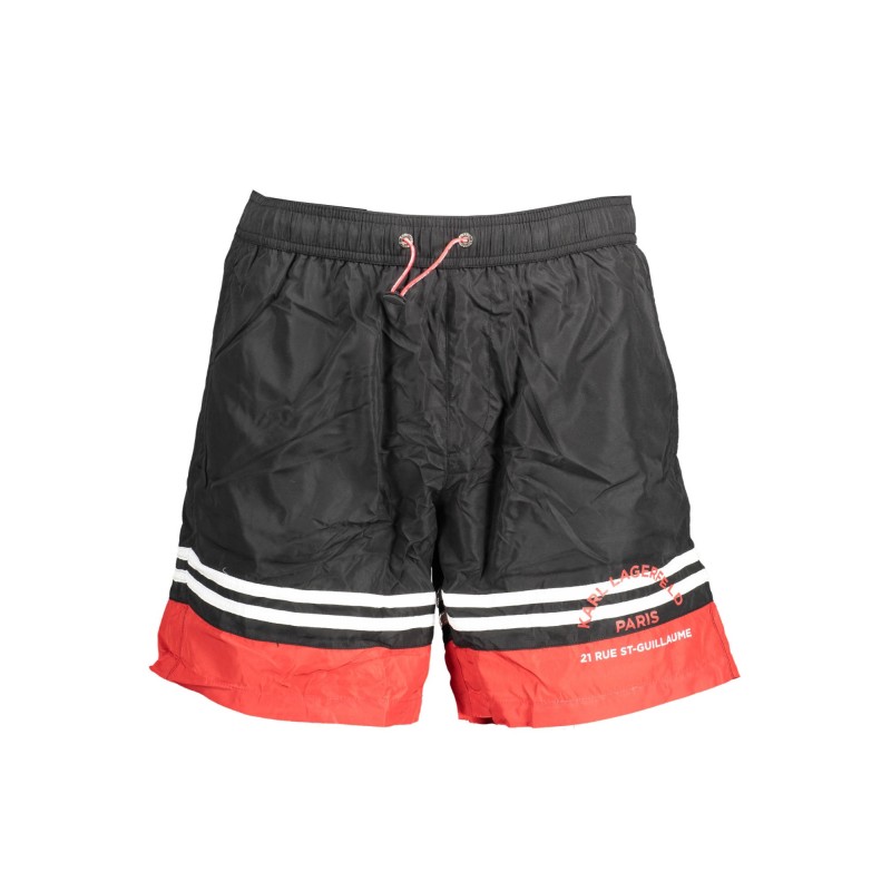 KARL LAGERFELD BEACHWEAR COSTUME PARTE SOTTO UOMO NERO KARL LAGERFELD BEACHWEAR COSTUME PARTE SOTTO UOMO NERO