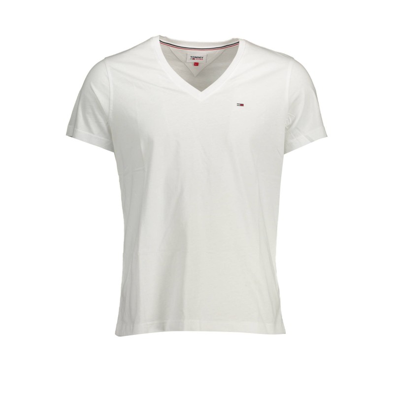 TOMMY HILFIGER T-SHIRT MANICHE CORTE UOMO BIANCO TOMMY HILFIGER T-SHIRT MANICHE CORTE UOMO BIANCO
