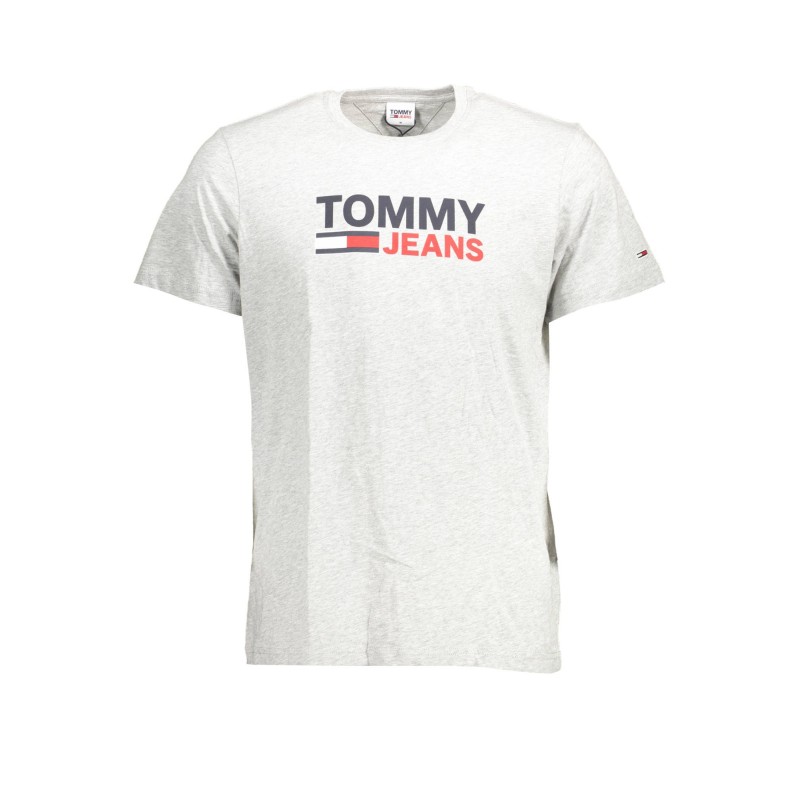 TOMMY HILFIGER T-SHIRT MANICHE CORTE UOMO GRIGIO TOMMY HILFIGER T-SHIRT MANICHE CORTE UOMO GRIGIO