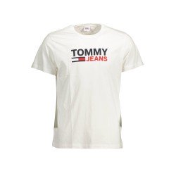 TOMMY HILFIGER T-SHIRT MANICHE CORTE UOMO BIANCO