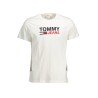 TOMMY HILFIGER T-SHIRT MANICHE CORTE UOMO BIANCO