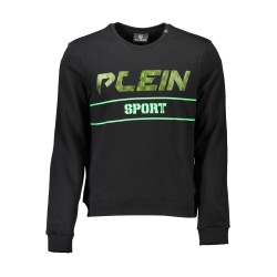 PLEIN SPORT FELPA SENZA ZIP UOMO NERO