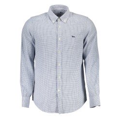 HARMONT & BLAINE CAMICIA MANICHE LUNGHE UOMO AZZURRO