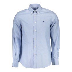 HARMONT & BLAINE CAMICIA MANICHE LUNGHE UOMO AZZURRO
