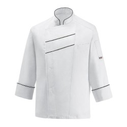 Giacca unisex Line - 60% Polyester - 40% Cotton - Black Piping