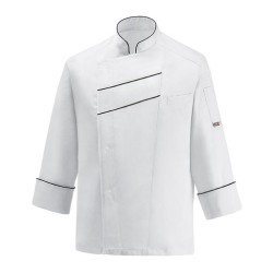 Giacca unisex Line - 60% Polyester - 40% Cotton - Black Piping