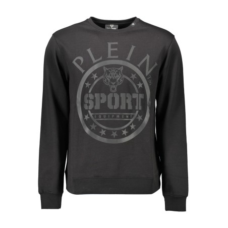 PLEIN SPORT FELPA SENZA ZIP UOMO NERO