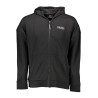 PLEIN SPORT FELPA CON ZIP UOMO NERO