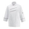 Giacca unisex Line - 60% Polyester – 40% Cotton - Bordeaux Piping
