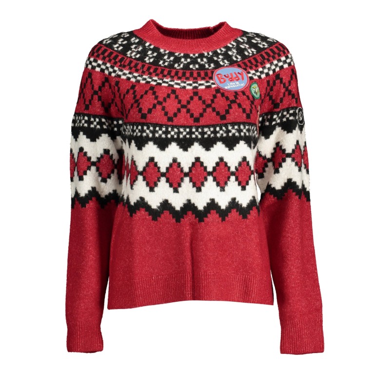 DESIGUAL MAGLIONE DONNA ROSSO DESIGUAL MAGLIONE DONNA ROSSO