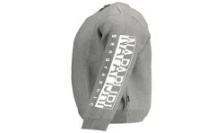 NAPAPIJRI FELPA SENZA ZIP UOMO GRIGIO