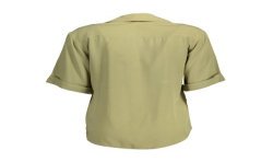 GANT CAMICIA MANICHE CORTE DONNA VERDE