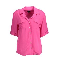 GANT CAMICIA MANICHE CORTE DONNA ROSA